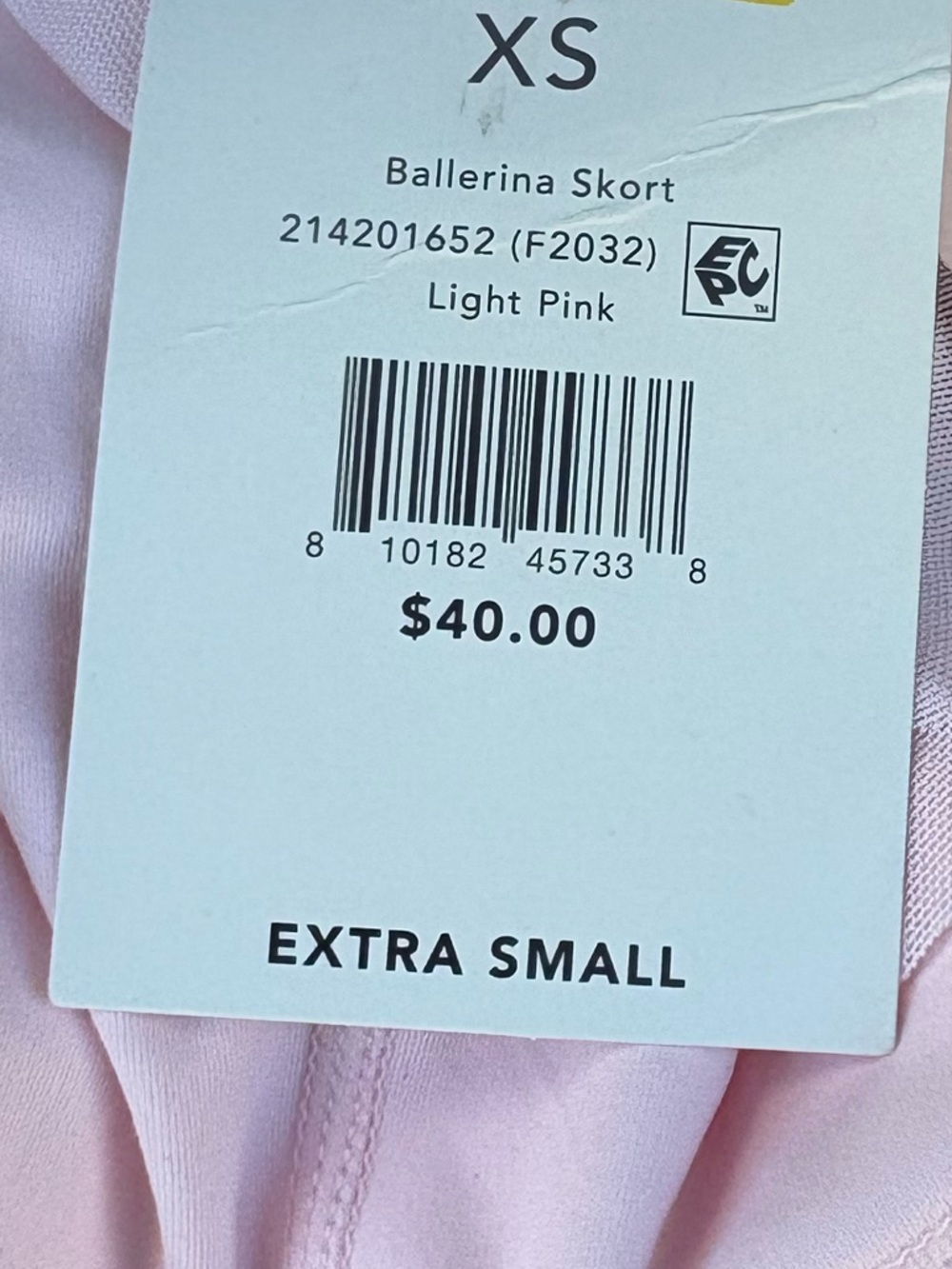 BLOGILATES NWT Blogilates Women's Ballerina Skort - Pink -XS - Picture 12 of 12